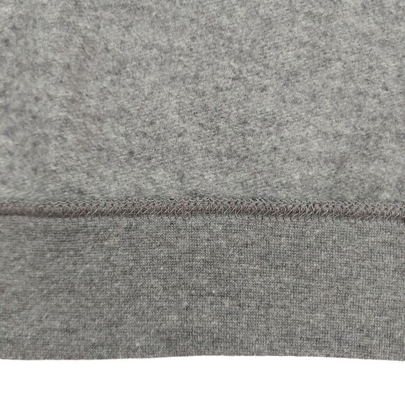 Roxy Hooded Vest Womens Medium Gray Full Zip Graphic Print Pockets Knit Casual - Picture 11 of 12